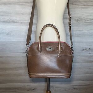 Dooney & Bourke Florentine Leather Toscana Domed Satchel, Elephant